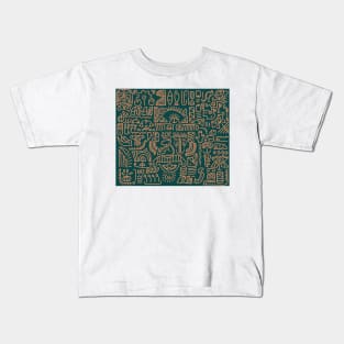 Koala doodle tribal artwork Kids T-Shirt